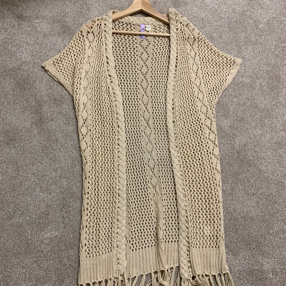 francesca’s knit cardigan